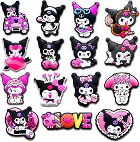 Cartoon Shoe Decoration Charms for Clog Sandals, Cute Anime Shoe Accessories Charms for Gifts