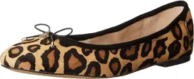 Sam Edelman Felicia New Tan Slip On Bow Detail Rounded Toe Flexible Ballet Flats