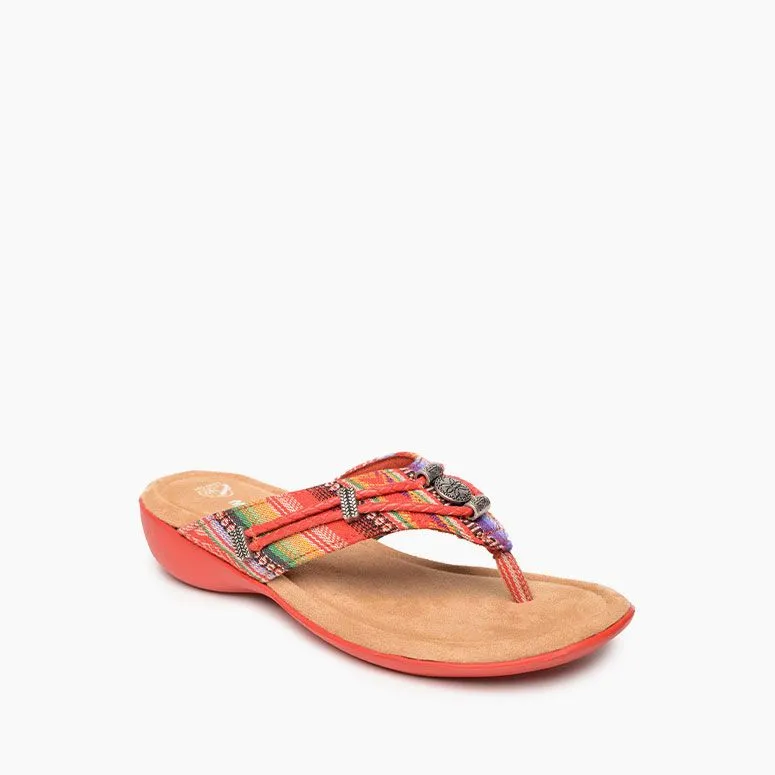 Silverthorn360 Toe Post Sandal in Frisco Stripe CLOSEOUTS